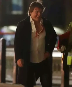 Tom Cruise Mission Impossible 8 Black Coat