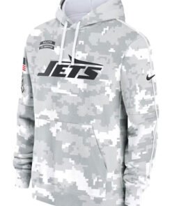 New York Jets Salute To Service Camo 2024 Hoodie