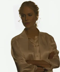 Nicole Kidman Special Ops Lioness S2 White Silk Shirt
