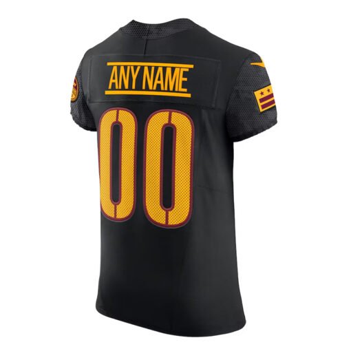 Nike Black Commanders Vapor Elite Custom Jersey - Image 3
