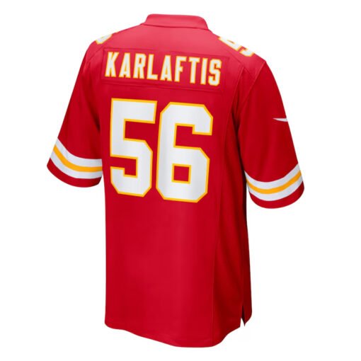 Nike George Karlaftis Red Chiefs Home Game Jersey - Image 2