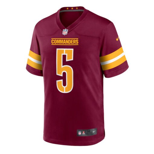 Nike Jayden Daniels Burgundy Commanders Game Jersey - Image 2