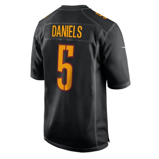 Nike Jayden Daniels Carbon Black Commanders Jersey - Image 3