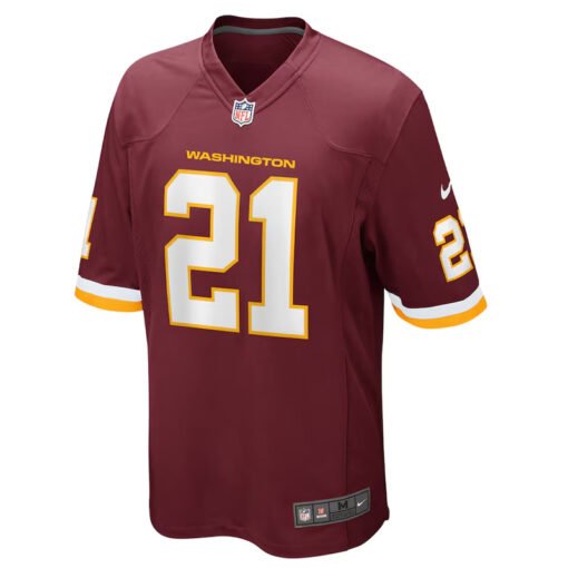 Nike Sean Taylor Burgundy Retired Team Game Jersey - Image 2