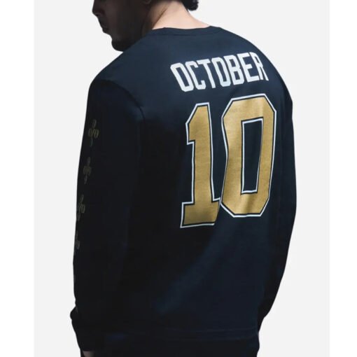 OVO Sherwood Pom Pom Long Sleeve T-Shirt - Image 2