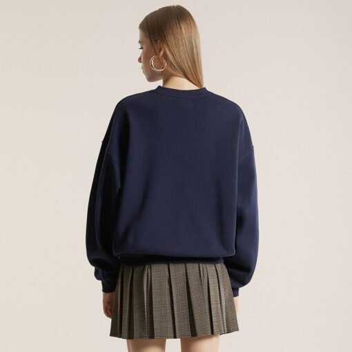 Oversized Navy Blue Sweatshirt - Image 5