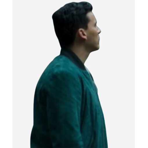 Paris Has Fallen Tewfik Jallab Green Bomber Jacket - Image 2