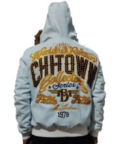Pelle Pelle Chi Town White Leather Jacket