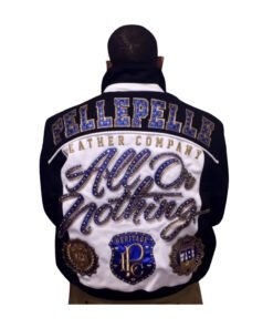 Men Pelle Pelle All Or Nothing Black Leather Jacket