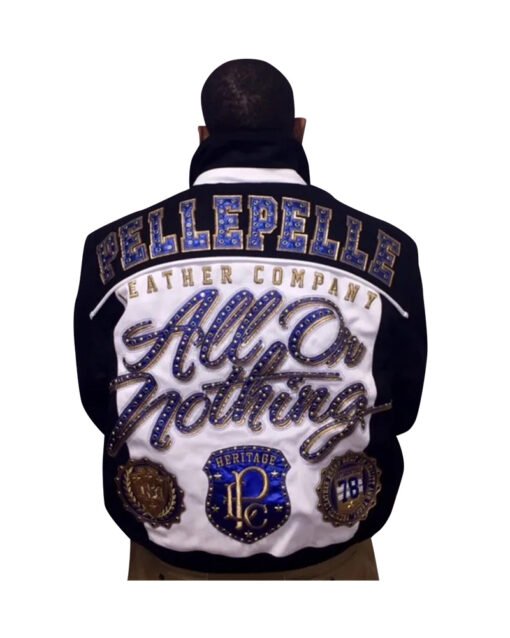 Men Pelle Pelle All Or Nothing Black Leather Jacket