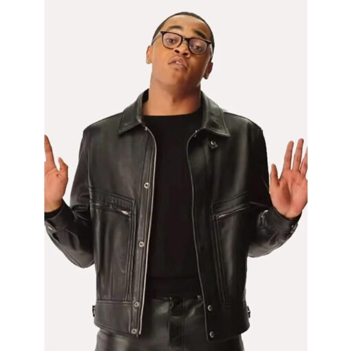 Power Book II Ghost Black Leather Jacket - Image 2