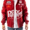 Red Cotton Dr. Pepper Racing Jacket