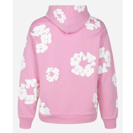 Rising Simone Biles Pink Flower Hoodie - Image 3