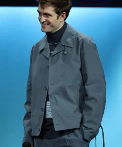 Mickey 17 Robert Pattinson Grey Jacket
