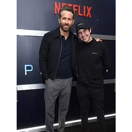 Ryan Reynolds The Adam Project Black Jacket - Image 3