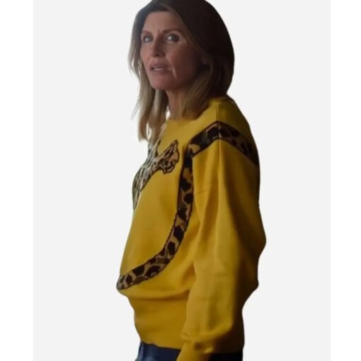 Sharon Horgan Bad Sisters Leopard Sweatshirt - Image 2