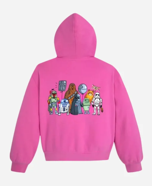 Star Wars Pink Hoodie - Image 2