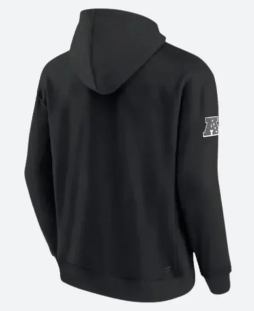 Pittsburgh Steelers Black Elements Pace Hoodie - Image 2