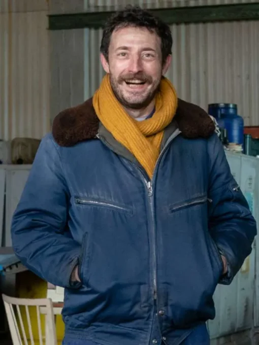 Stranger Things Yuri Ismaylov Blue Jacket
