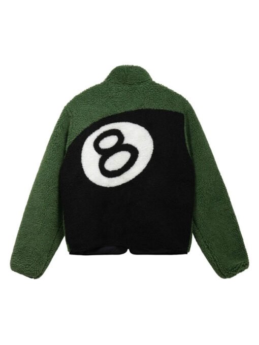 Stussy 8 Ball Sherpa Reversible Jacket
