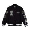 Stussy CDG 40th Anniversary Varsity Jacket