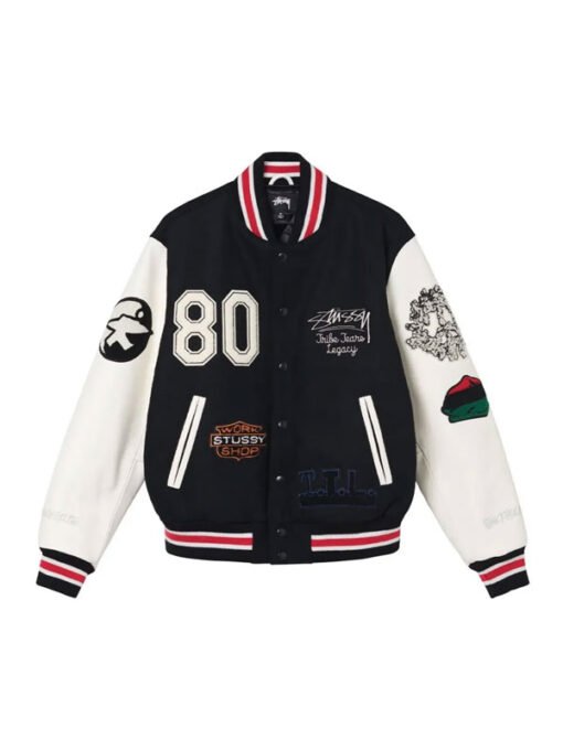 Stussy x Denim Tears X Our Legacy TTL Varsity Jacket