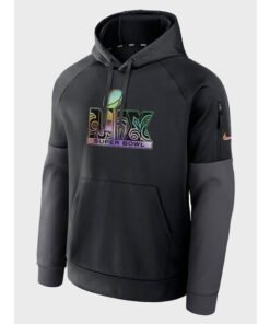 Super Bowl LIX Nike Black Hoodie