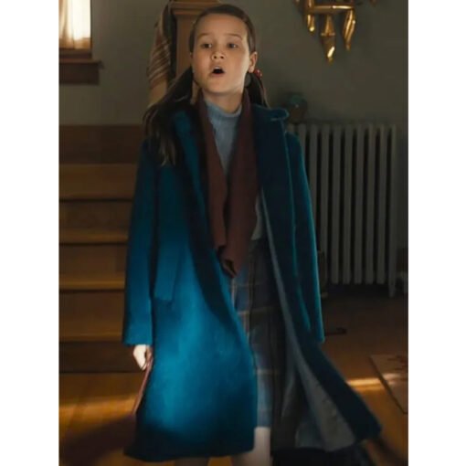 The Best Christmas Pageant Ever Blue Coat - Image 2