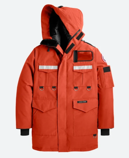 Magnus MacMillan The Rig S02 Red Hooded Jacket - Image 2