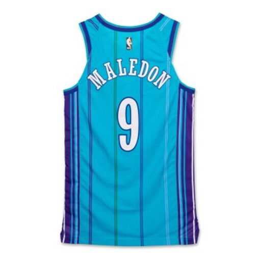 Theo Maledon Charlotte Hornets Game Worn Classic Jersey - Image 4