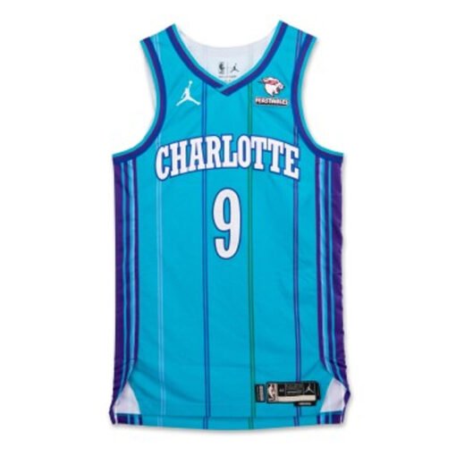 Theo Maledon Charlotte Hornets Game Worn Classic Jersey - Image 3