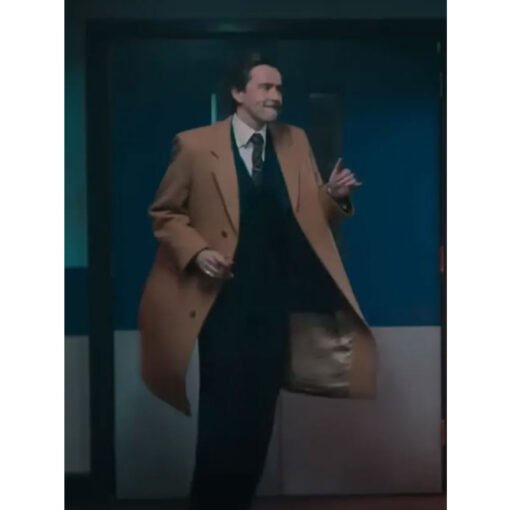 Tony Baddingham Rivals Brown Trench Coat