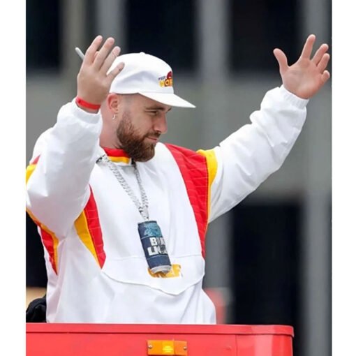 Travis Kelce Super Bowl Parade Jacket - Image 2
