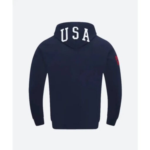 US Soccer Blue Hoodie - Image 2