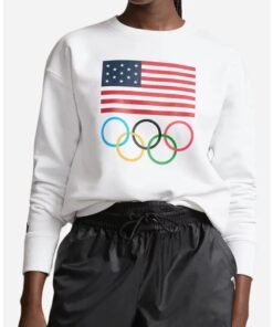 Team USA Olympic White Sweatshirt