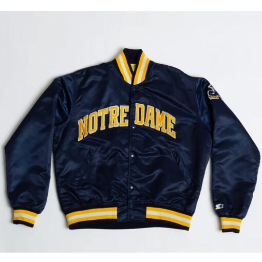 University of Notre Dame 90’s Blue Jacket - Image 5