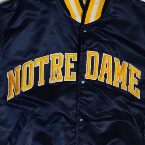 University of Notre Dame 90’s Blue Jacket - Image 7