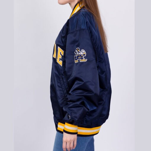 University of Notre Dame 90’s Blue Jacket - Image 4