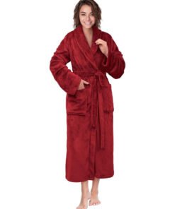 PAVILIA Women Robe Fleece