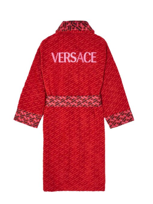 Versace Red luxurious bathrobe - Image 2