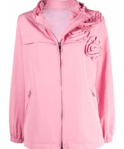 Valentine Double Rose Hooded Jacket