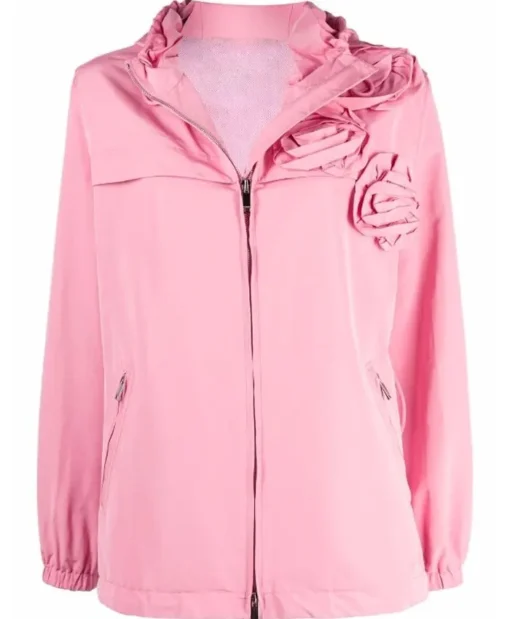 Valentine Double Rose Hooded Jacket