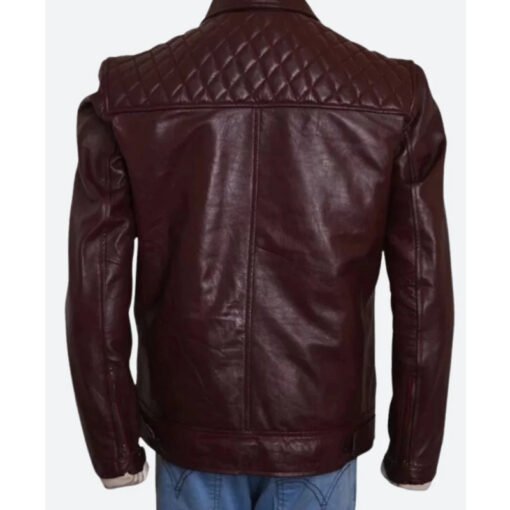 WWE Edge Brown Leather Jacket - Image 3