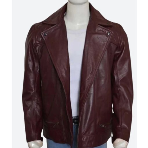 WWE Edge Brown Leather Jacket - Image 2