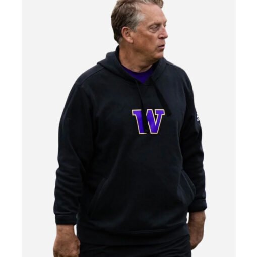 Washington Huskies Black Pullover Hoodie - Image 3