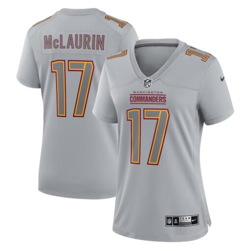Women's Nike Terry McLaurin Gray Commanders Atmosphere Game Jersey