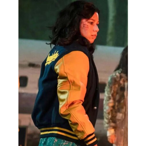 Yellowjackets Ella Purnell Varsity Jacket - Image 5