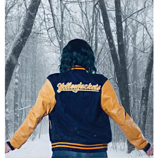 Yellowjackets Ella Purnell Varsity Jacket - Image 6