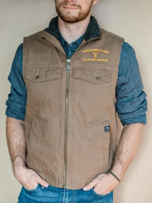 Yellowstone Dutton Ranch Vest - Image 2