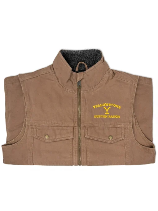 Yellowstone Dutton Ranch Vest - Image 4